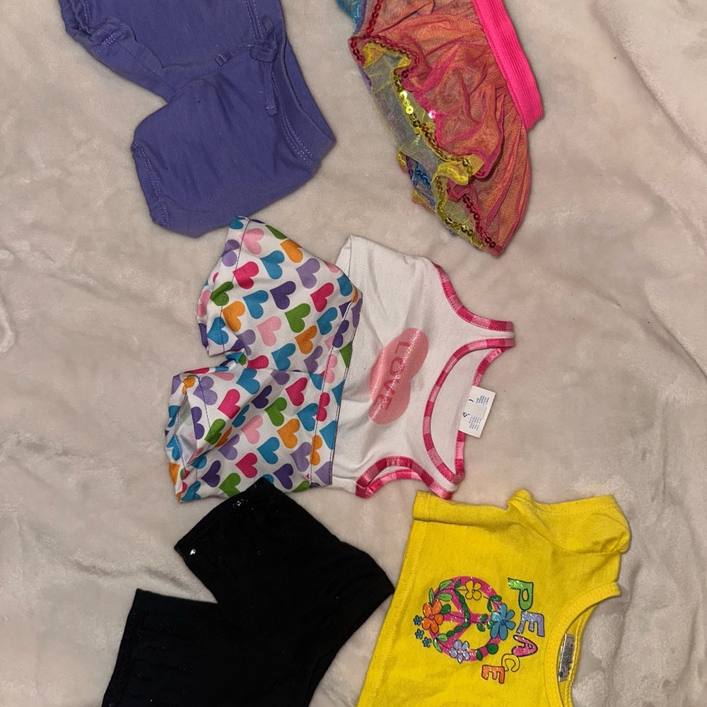 Build A Bear Clothing Lot